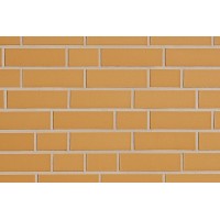 Плитка облицовочная клинкерная керамическая кислотоустойчивая серия «Objekta» Sandgelb glatt 1927/0