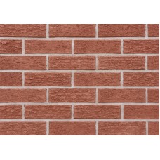 Кирпич клинкерный ручной формовки Lara красный NF 76