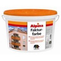 Фактурная краска Alpina Fakturfarbe Base 1 (белая)