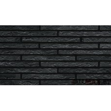 Клинкерная плитка ригельная черная LF WXY 6706