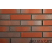 Клинкерная плитка ригельная красно-серая NF 6373 flat