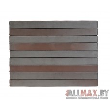 Клинкерный кирпич ригельный серо-коричневый URBAN LF 6705 flat
