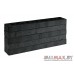 Клинкерный кирпич ригельный черный URBAN LF 899 scratched