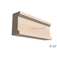 Фасадный карниз из натурального камня К-07