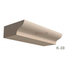Фасадный карниз из натурального камня К-30