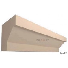 Фасадный карниз из натурального камня К-42