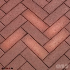 Тротуарный клинкер красный флэш, Ноттингем лонг