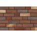Кирпич клинкерный ABC-klinkergruppe, Norddeich rot-blau-sandfarben-bunt genarbt-besandet NF 9105