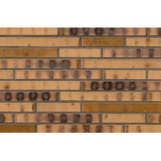 Клинкерный кирпич ABC-klinkergruppe, Langformat St. Petersburg, gelb-Kohlebrand glatt DF 1006