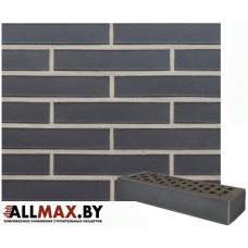 Кирпич ригельный клинкерный Portland-антрацит гладкий, LDF 10