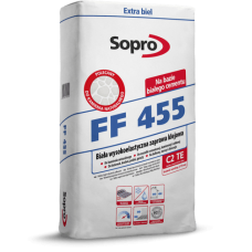 Эластичный белый клеевой раствор Sopro F 455