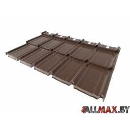 Модульная черепица Nordica double modulat